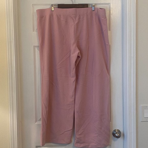 Pink Fleece PJ Pajama Bottoms - Pajamagram - 2X - Picture 2 of 4